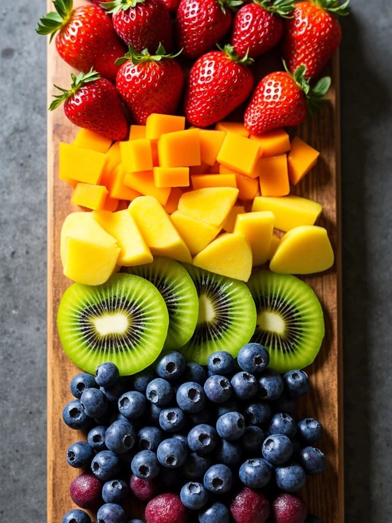 Rainbow Fruit Board